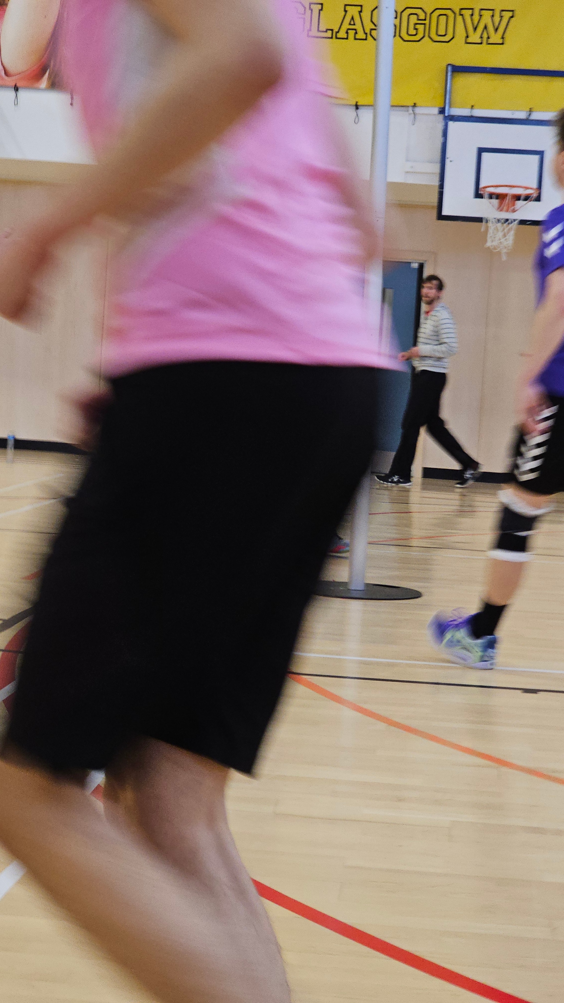 Korfball training session