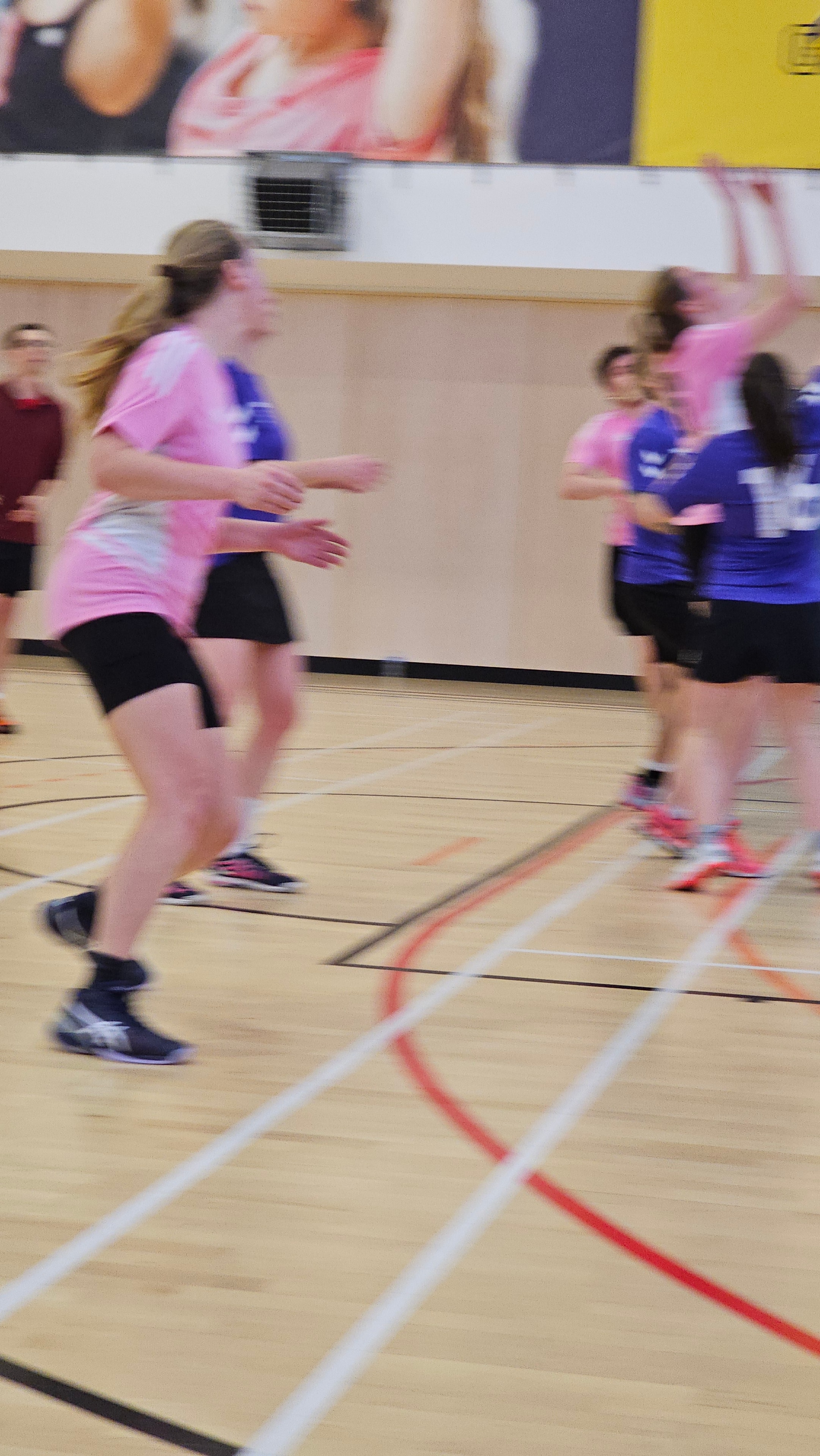Korfball training session
